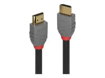Lindy Anthra Line HDMI cable with Ethernet, 4K 60 Hz, 50 cm