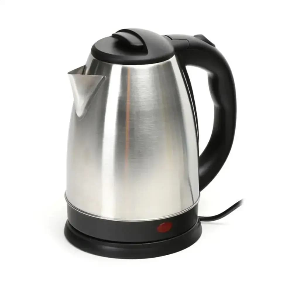 Omega OEK801 electric kettle, 1500 W, stainless steel, silver