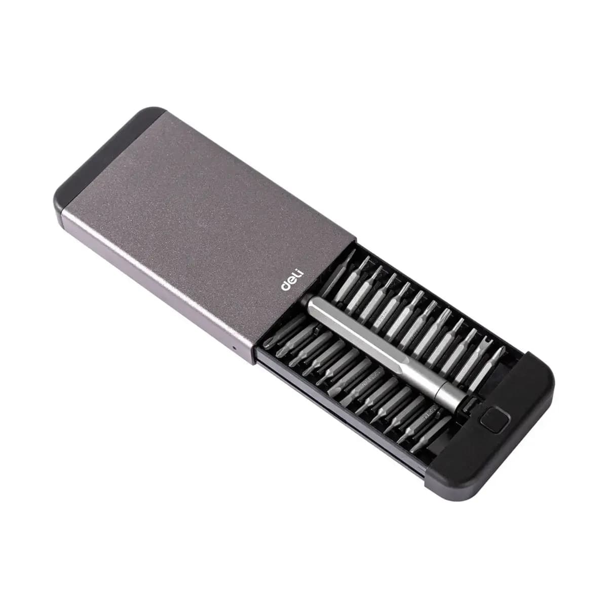 Deli Tools EDL3525 precision screwdriver set, 25 pcs