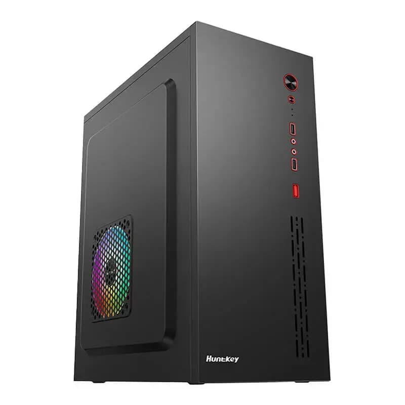 Корпус HuntKey HK360, ATX, чёрный