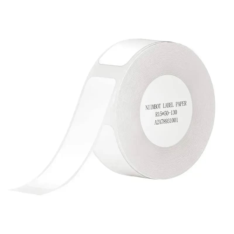 Termokleebised Niimbot T15*50-130, 15 × 50 mm, 130 tk, valged