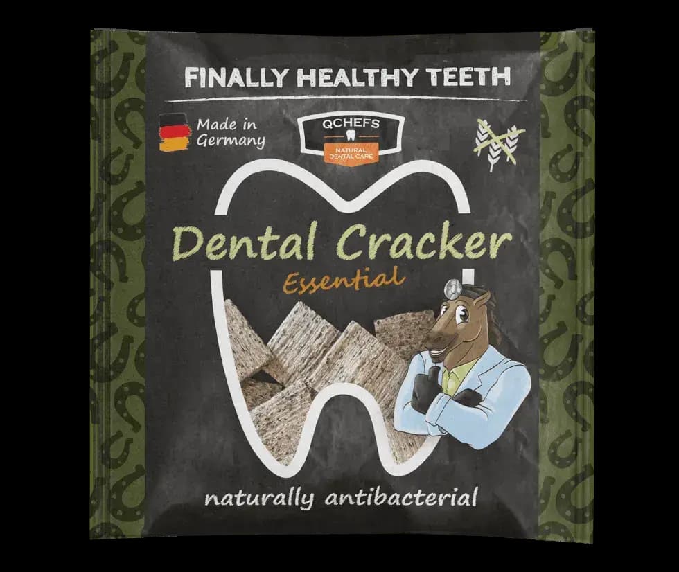 Hobuse hambahooldusmaius Qchefs Dental Cracker Essential, 63 g