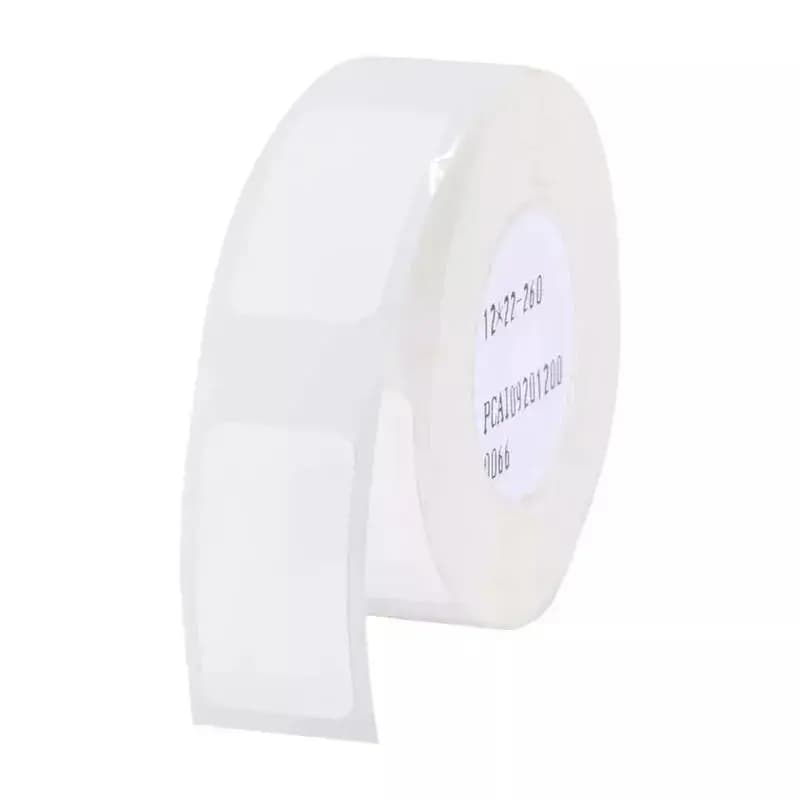 Termokleebised Niimbot T12*22-260, 12 × 22 mm, 260 tk, valged