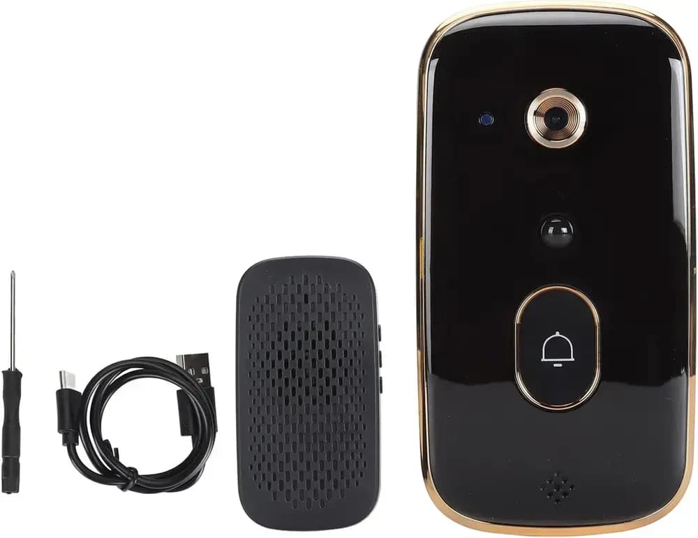 GoodBuy X10 smart doorbell, camera and night vision, 3600 mAh