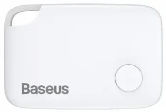 Bluetooth-lokaator Baseus Intelligent T2 nööriga, valge