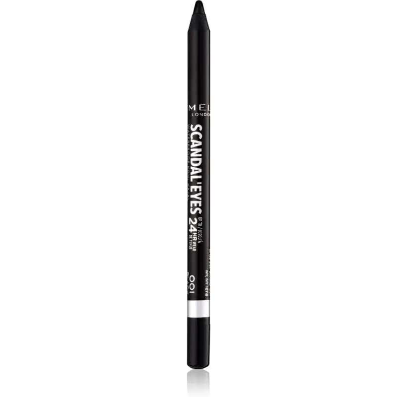 Rimmel London Scandal'eyes Waterproof Kohl Kajal eyeliner, black, 1.3 g