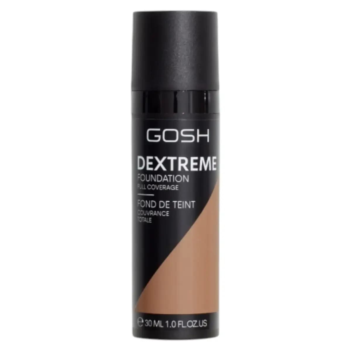 Vedel jumestuskreem Gosh Dextreme Full Coverage, 007 Tawny, tester, 30 ml