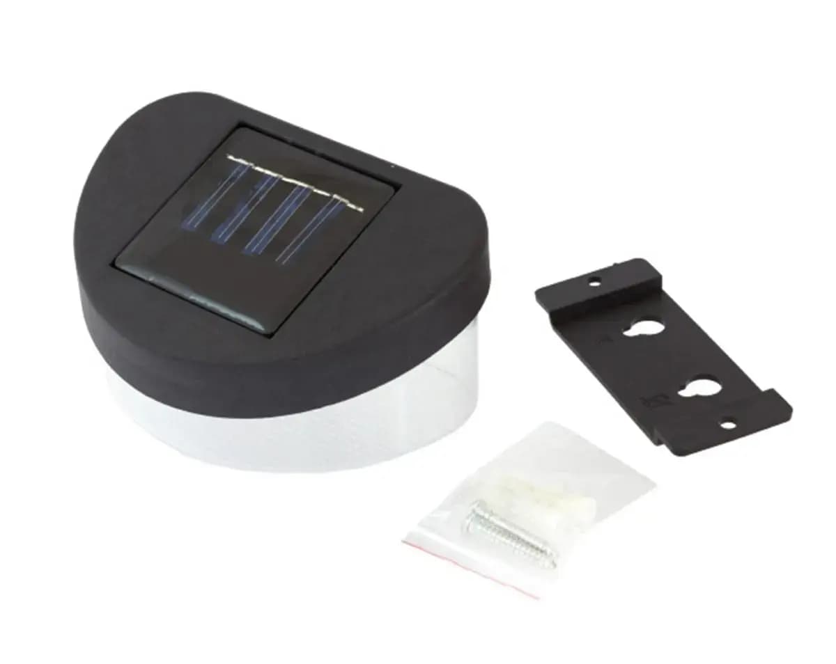 Päikesepaneeliga lamp Goodbuy hämarikuanduriga, 600 mAh