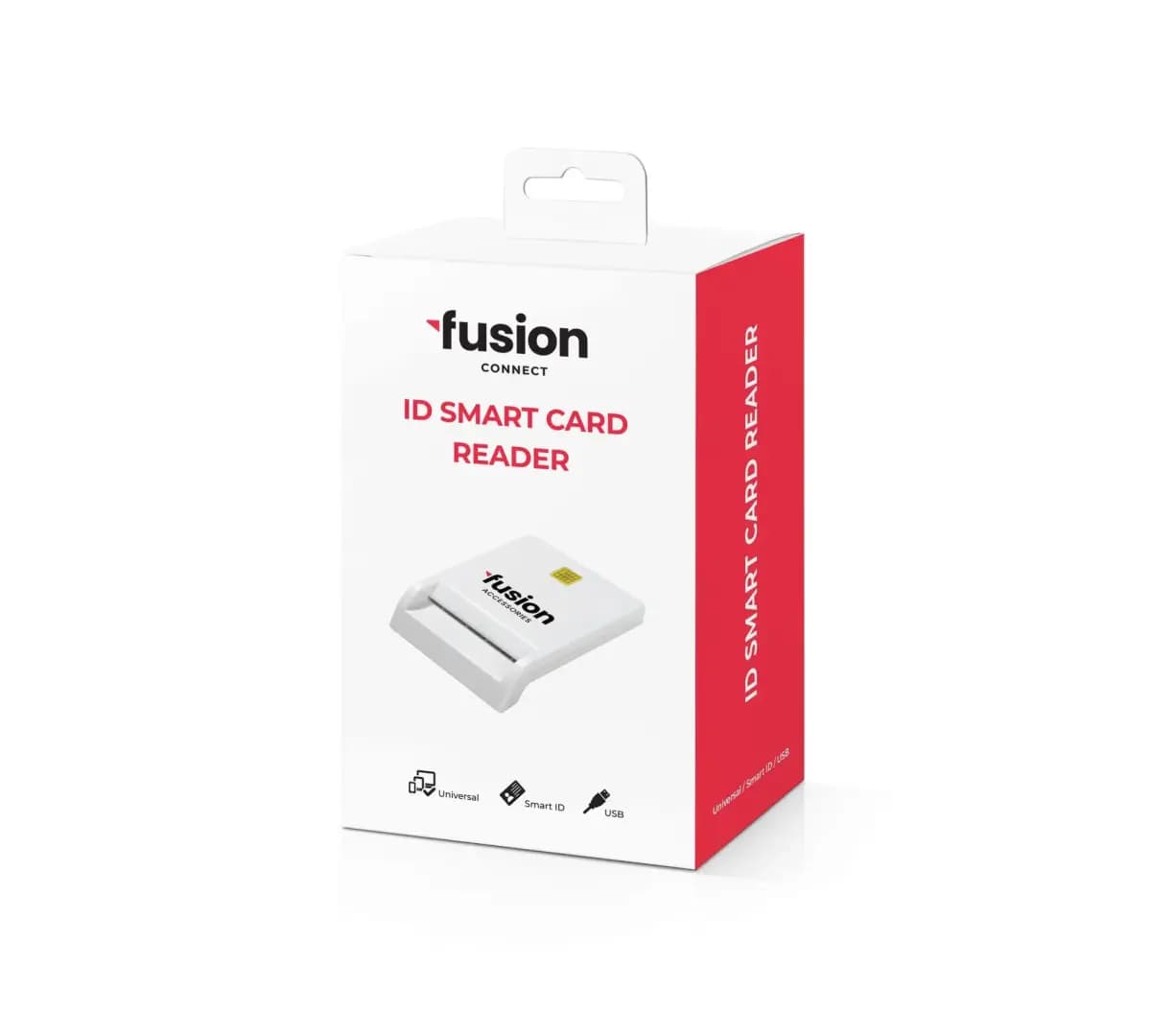 Считыватель ID-карт Fusion USB, PC/SC, CCID, белый