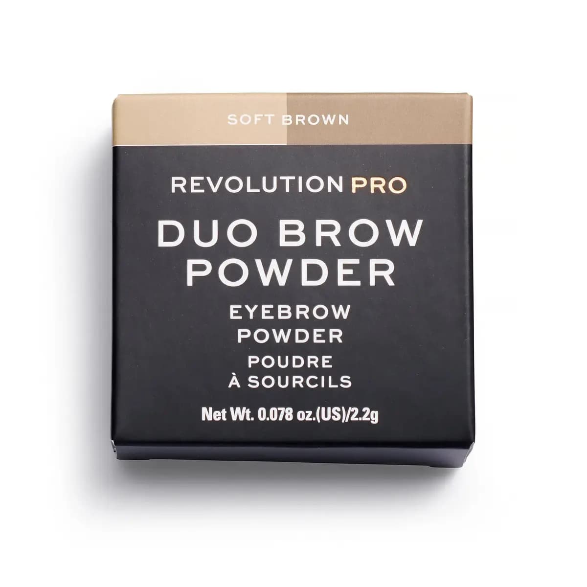 Kulmupuuder Makeup Revolution Pro, Soft Brown, 2,2 g