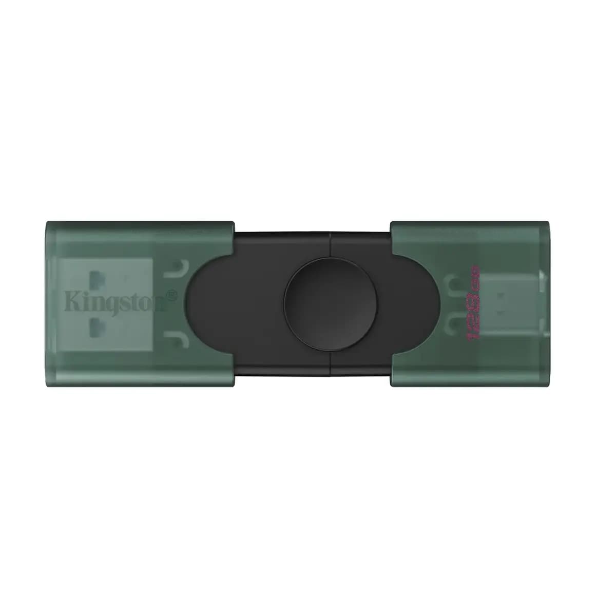 Kingston DataTraveler Duo G2 USB flash drive, 128 GB, USB-A + USB-C