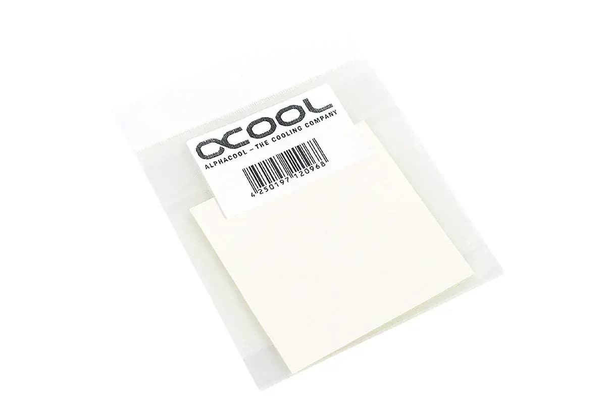 Alphacool double-sided thermal adhesive pad, 100 × 100 × 0.5 mm