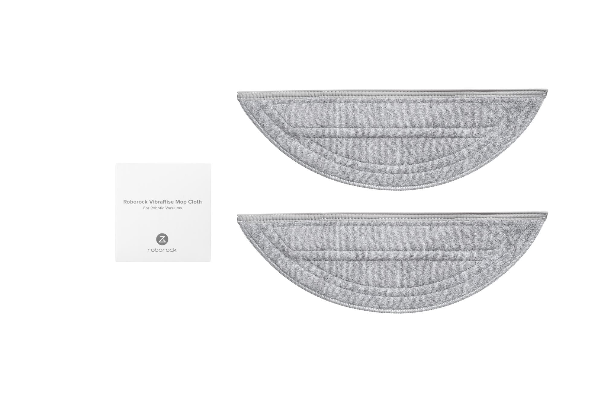 Roborock Saros 10 VibraRise Mop Cloth Grey 2-Pack Deal