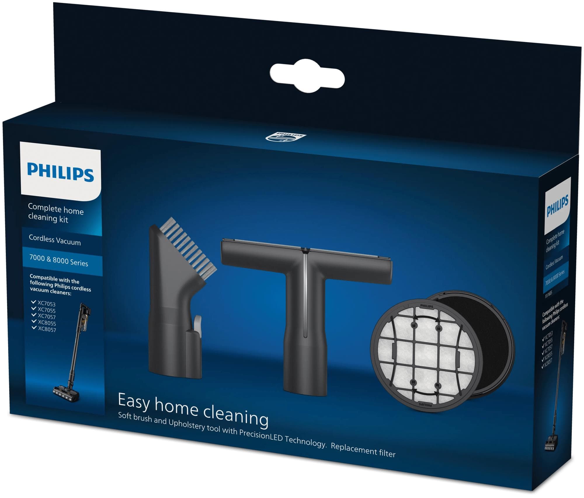 Tarvikute komplekt Philips XV1685/01, varstolmuimejale