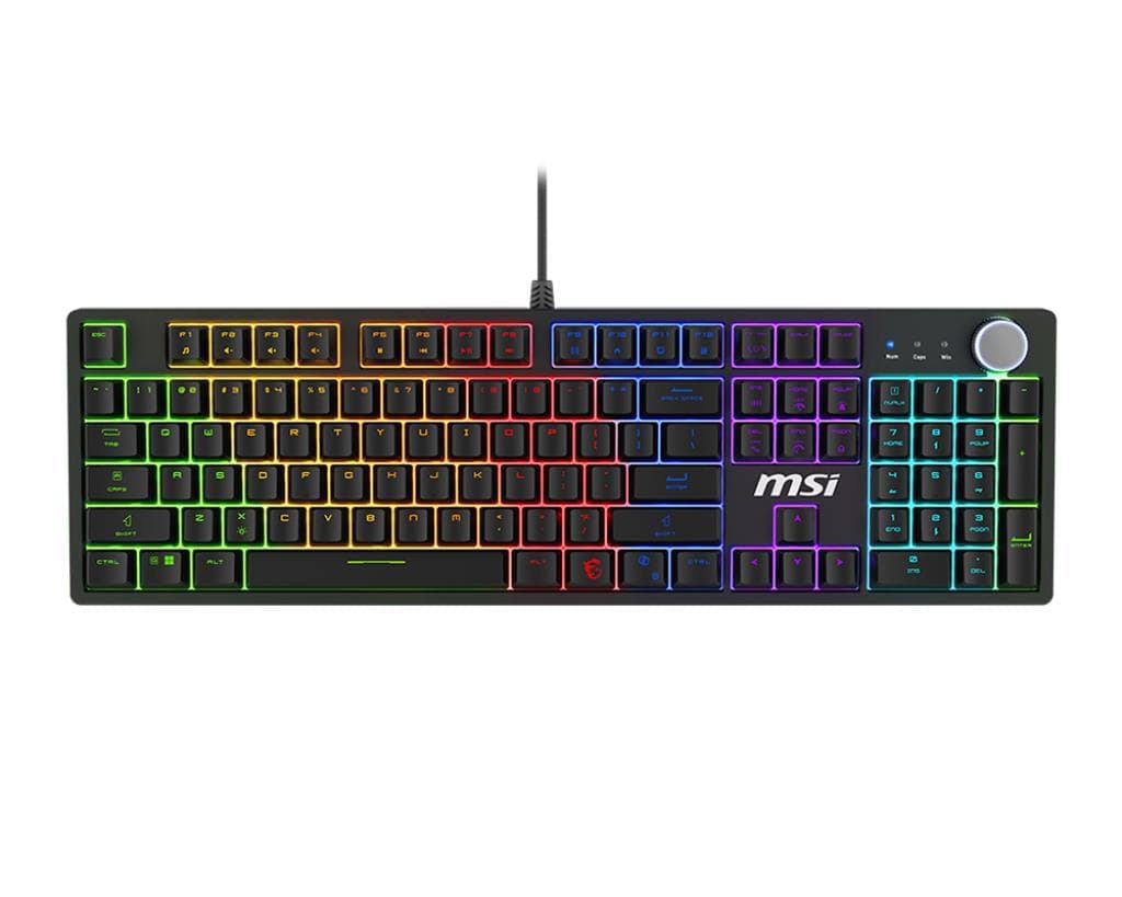 MSI GK310 Mechanical Gaming Keyboard Black Red Switch Deal