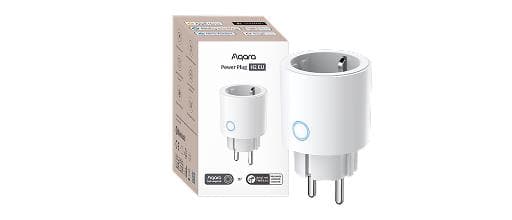 Aqara Power Plug H2 EU smart plug, Zigbee, white