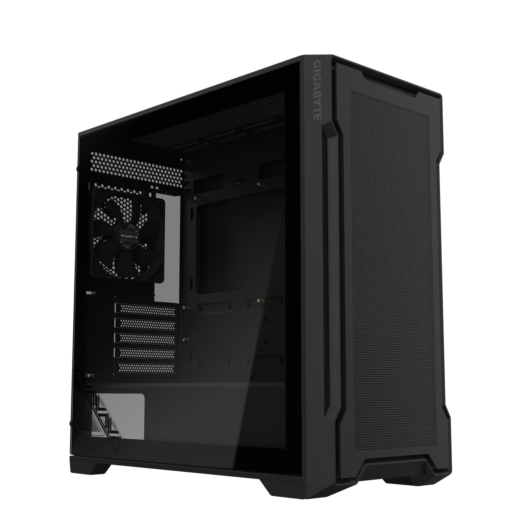 GIGABYTE GB-C102G Midi Tower MicroATX чёрный корпус