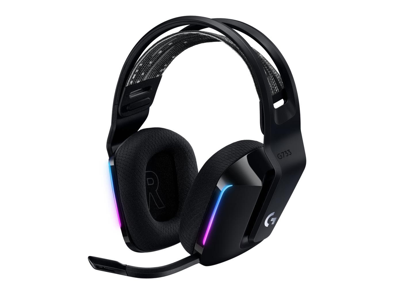 Logitech G733 RGB Wireless Gaming Headset Black