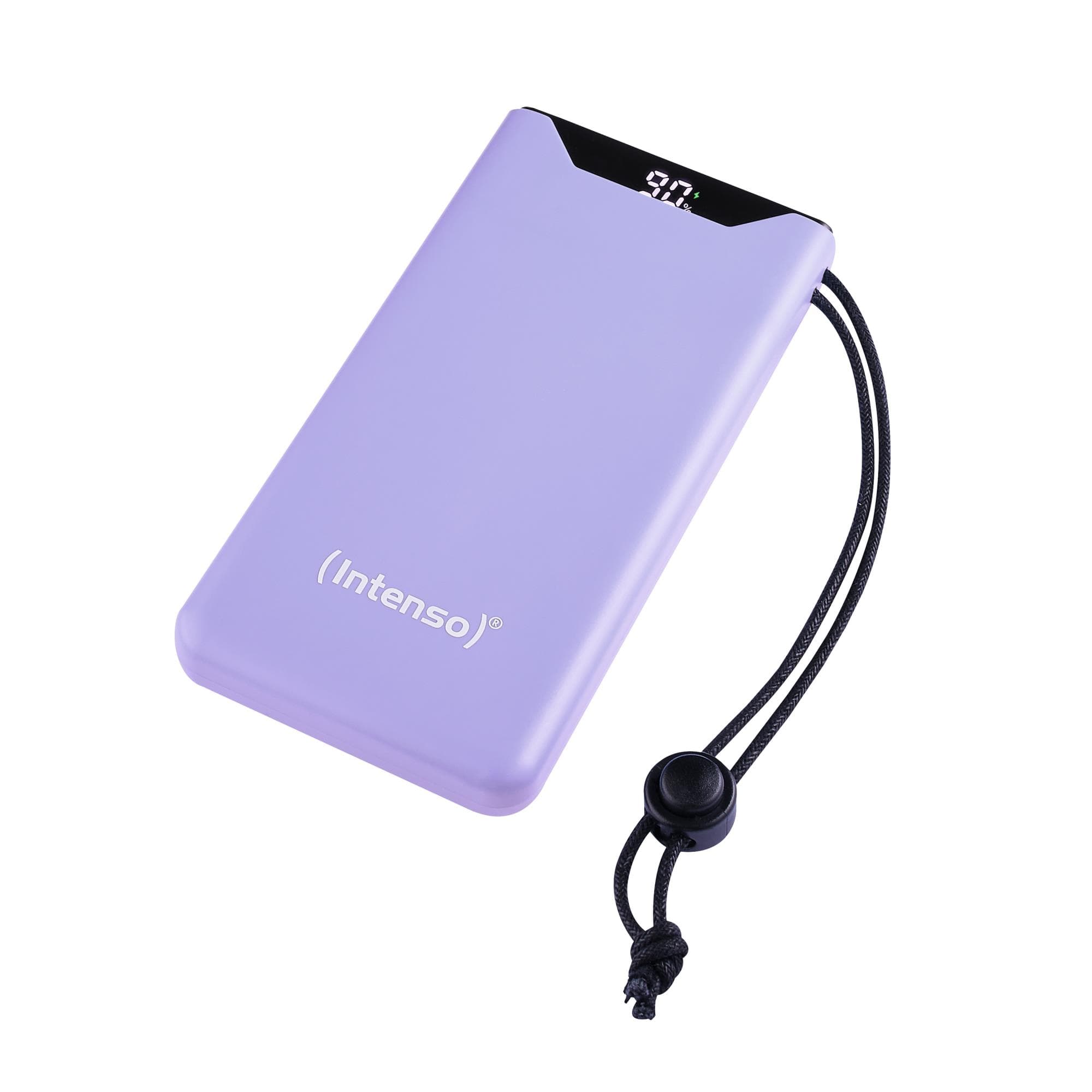 INTENSO F20000 20000mAh Quick Charge 3.0 lilla – kiire laadimisega