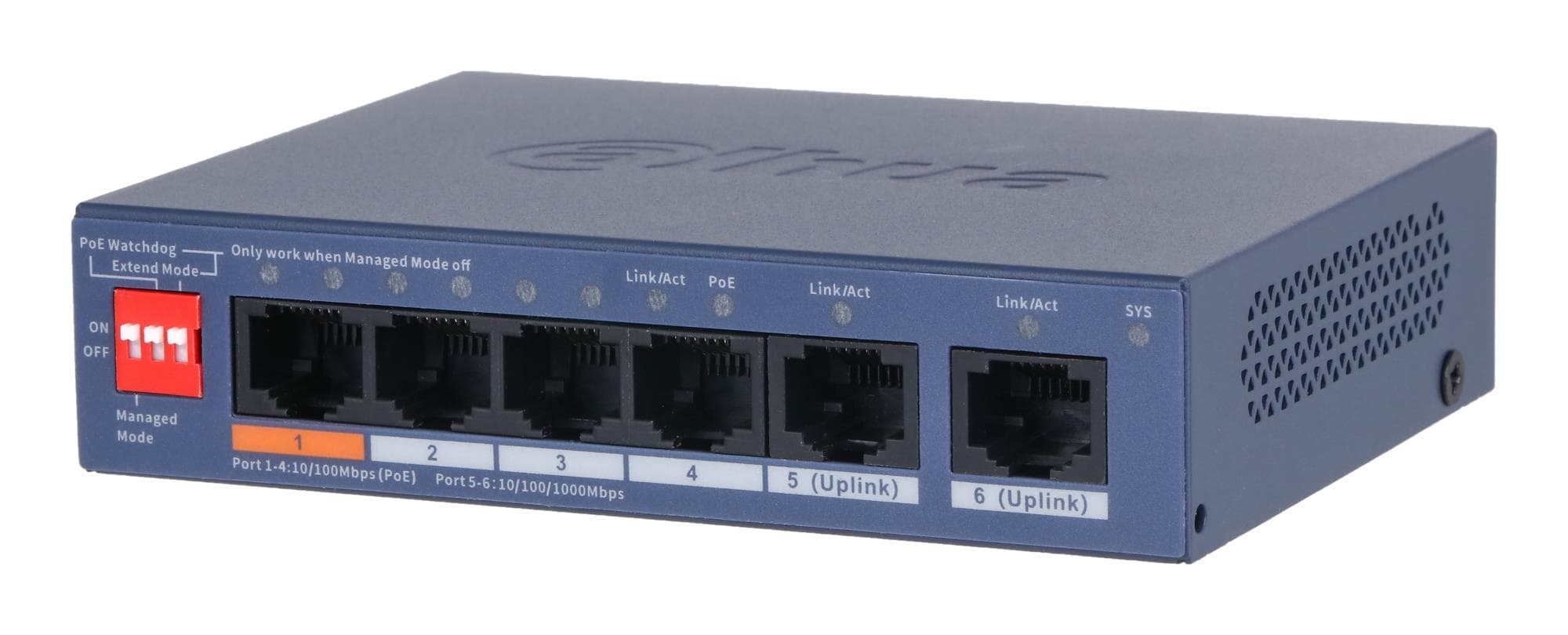 DAHUA DH-CS4006-4ET2GT-60 PoE võrgulüliti soodne hind