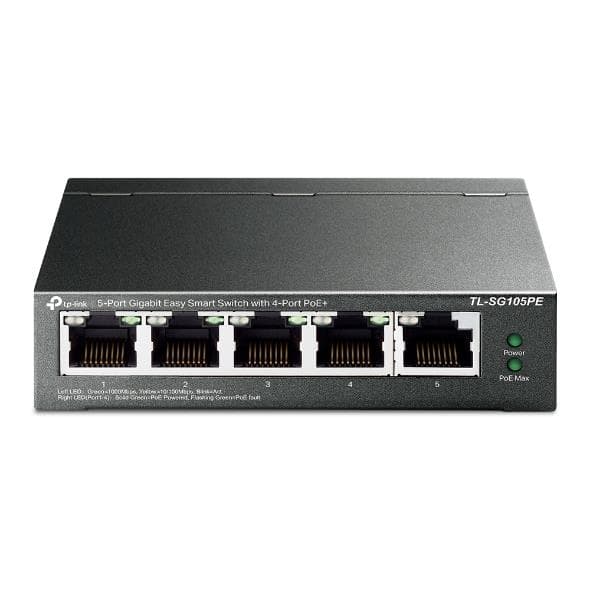 TP-LINK TL-SG105PE Gigabit võrgulüliti PoE