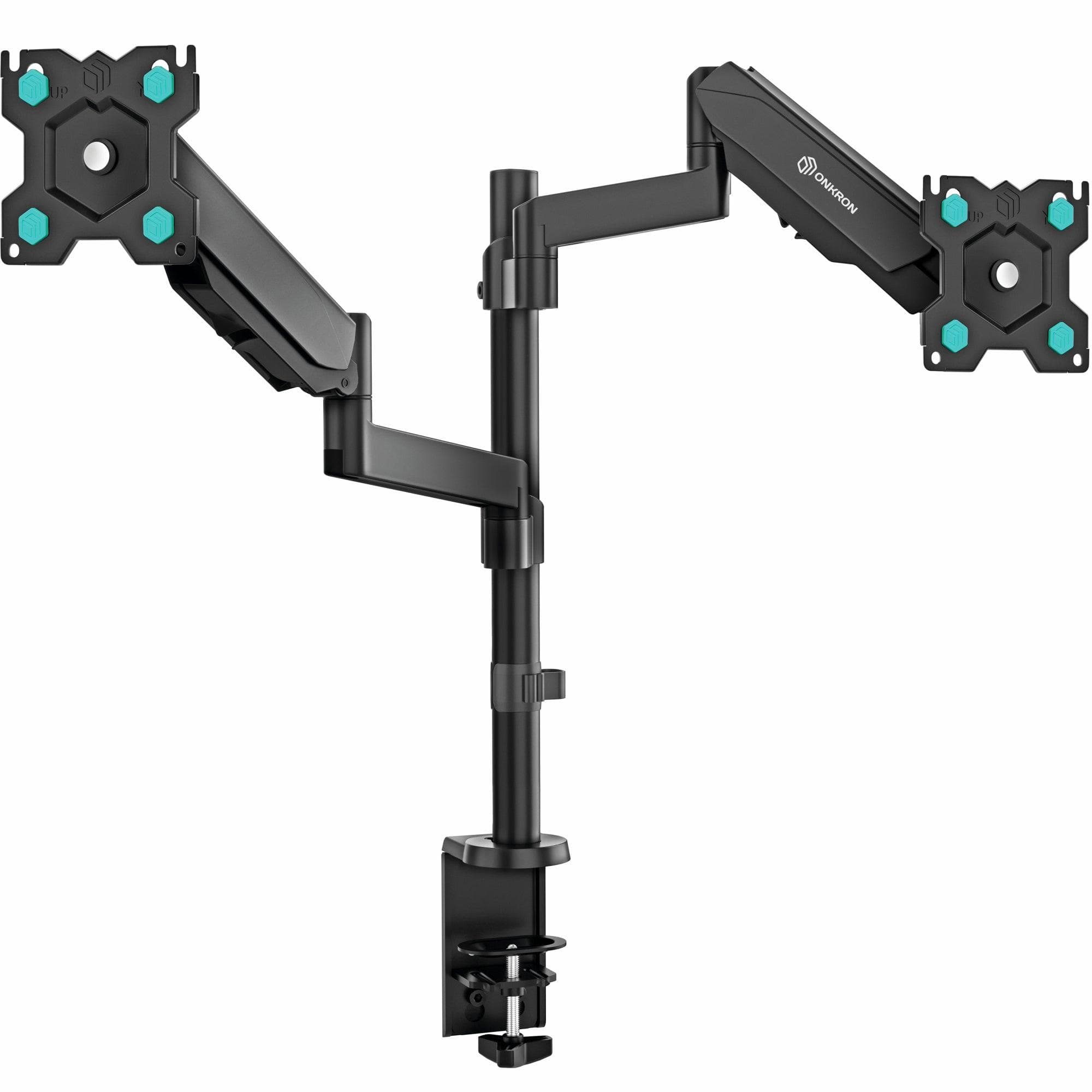 ONKRON G140-B Dual Monitor Desk Mount 13-32 Inch Black