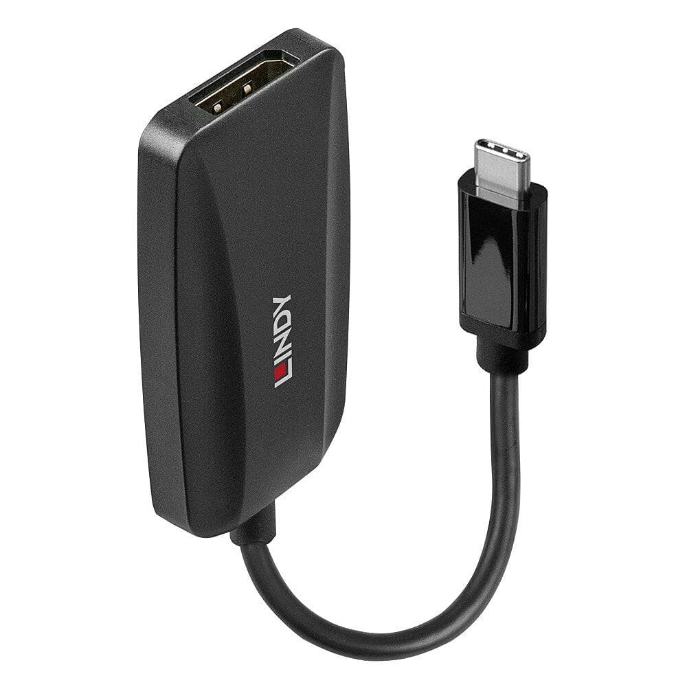 Преобразователь Lindy USB-C → DisplayPort 1.4, 43337, 8K