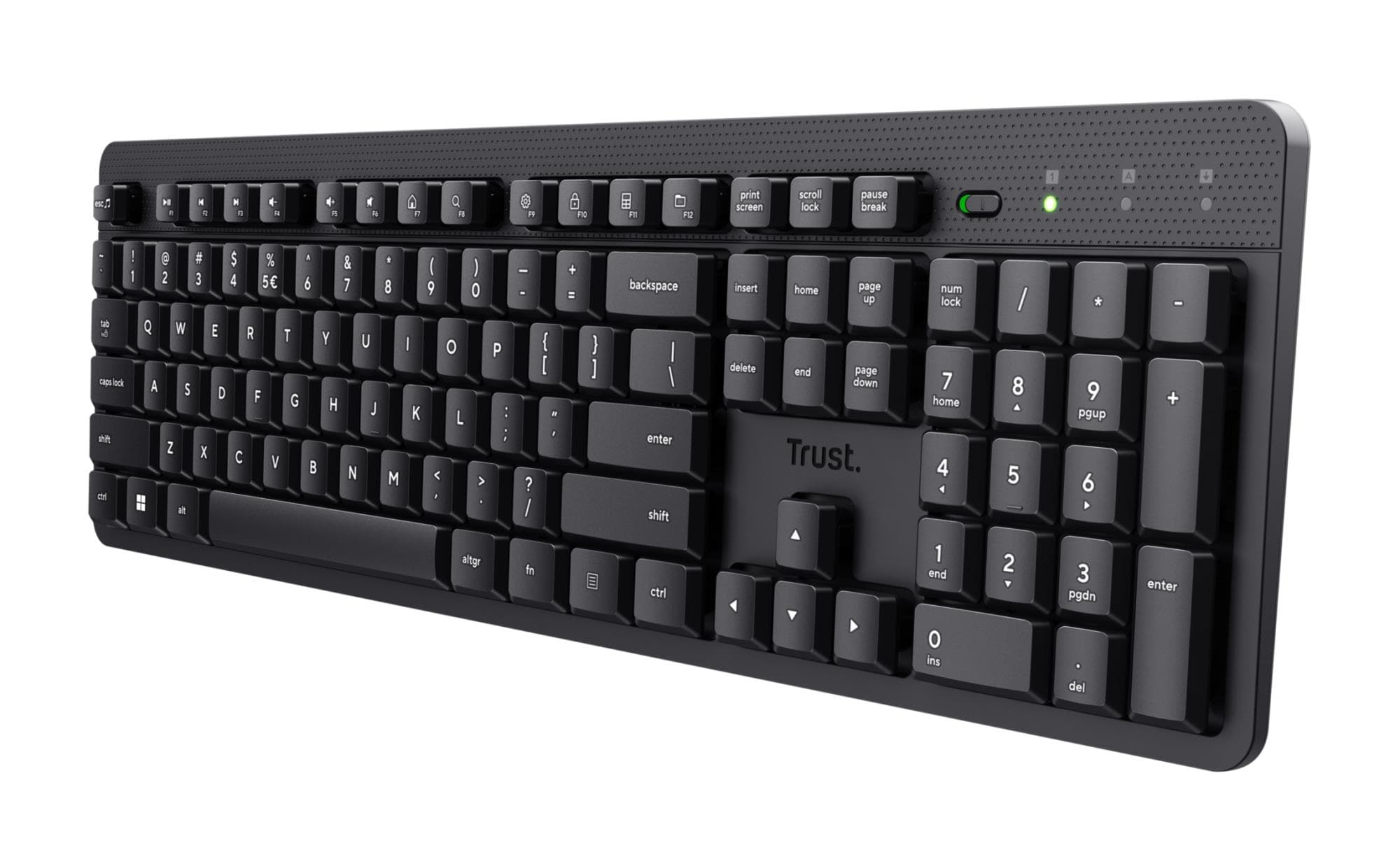 Trust Keyboard Wireless ODY II Full-Size Black – Great Deal