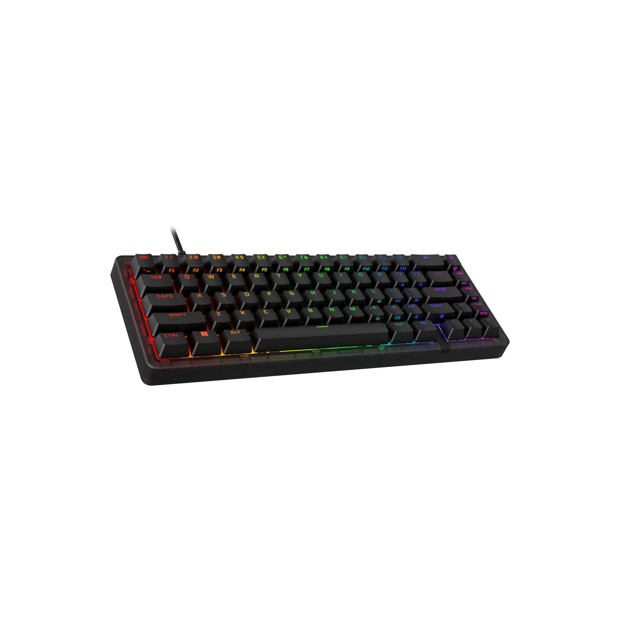 HyperX Origins 2 65 gaming keyboard, 65%, HyperX Red, 8000 Hz
