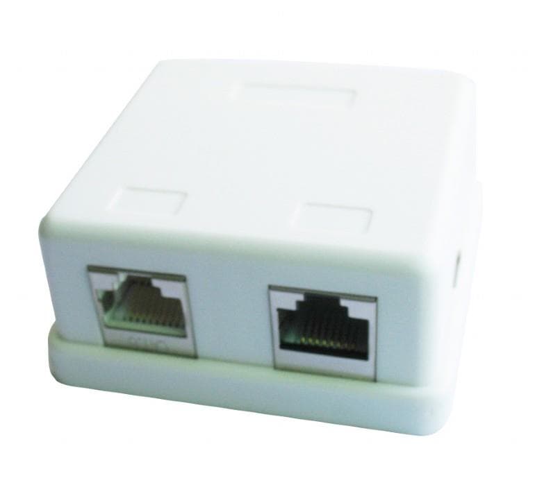 GEMBIRD NCAC-HS-SMB2 pinnakinnitus 2x CAT5e - soodne hind