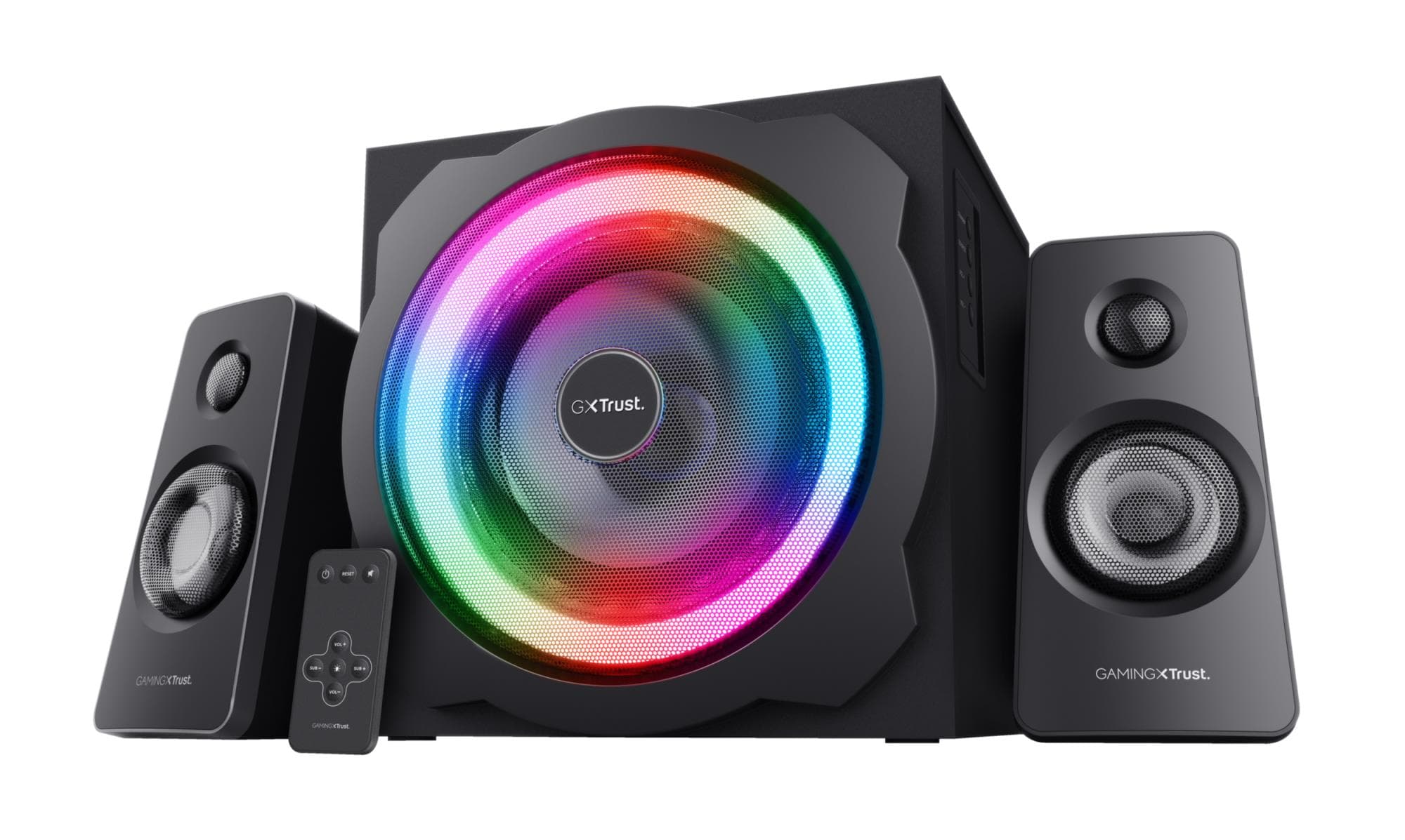 TRUST GXT 629 Tytan RGB 2.1 kõlarisüsteem odava hinnaga