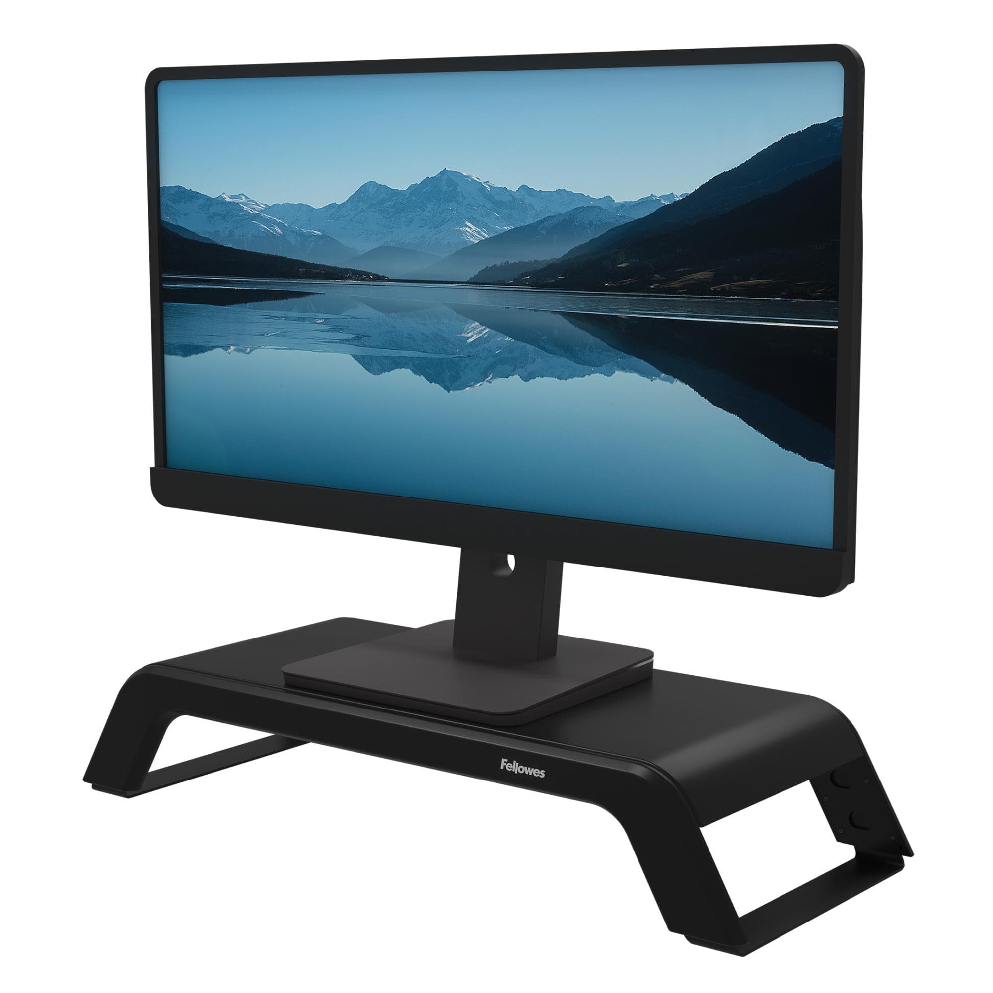 Fellowes Hana LT Monitor Riser Black – Adjustable Stand Best Price
