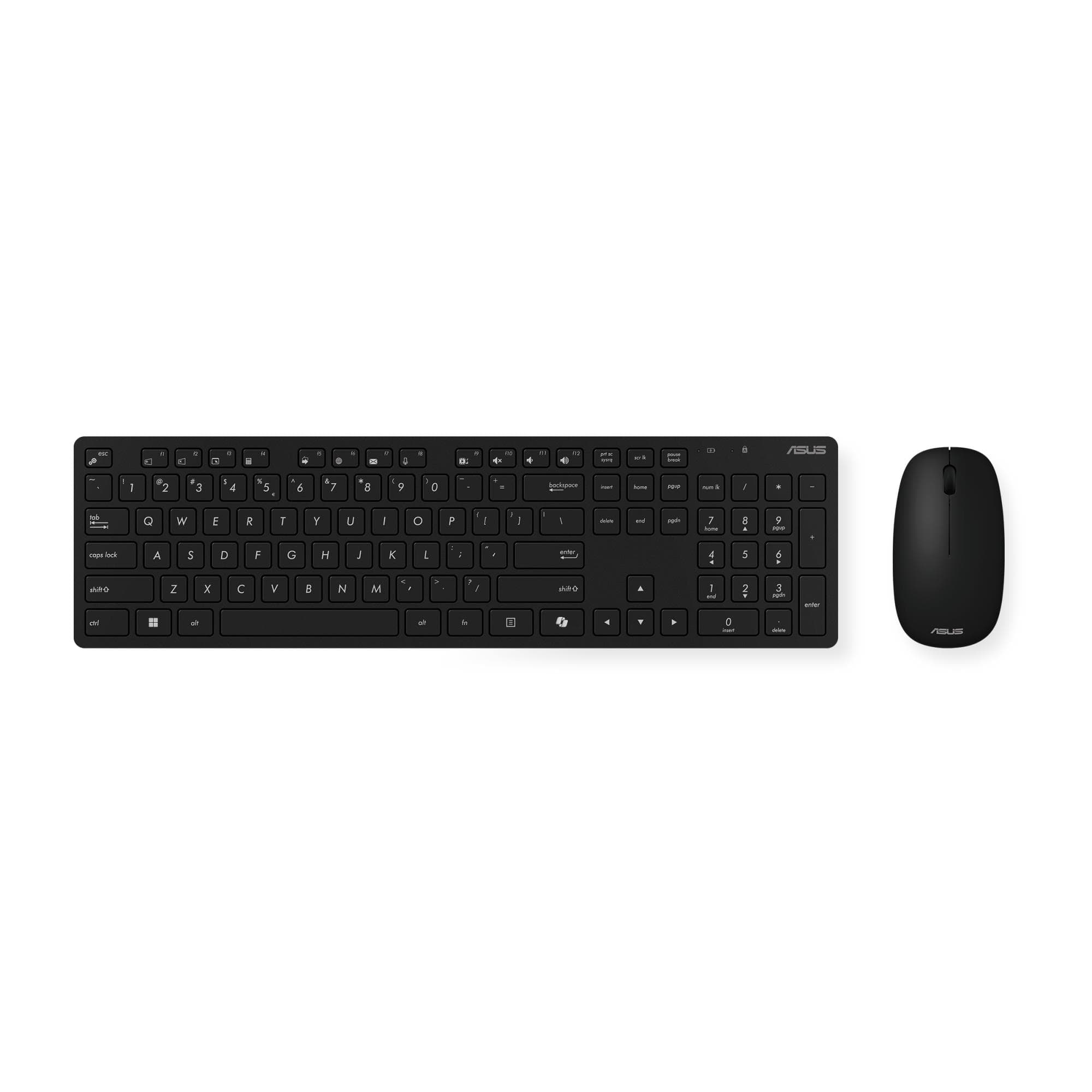 ASUS W5000 Wireless Keyboard and Mouse Combo Black