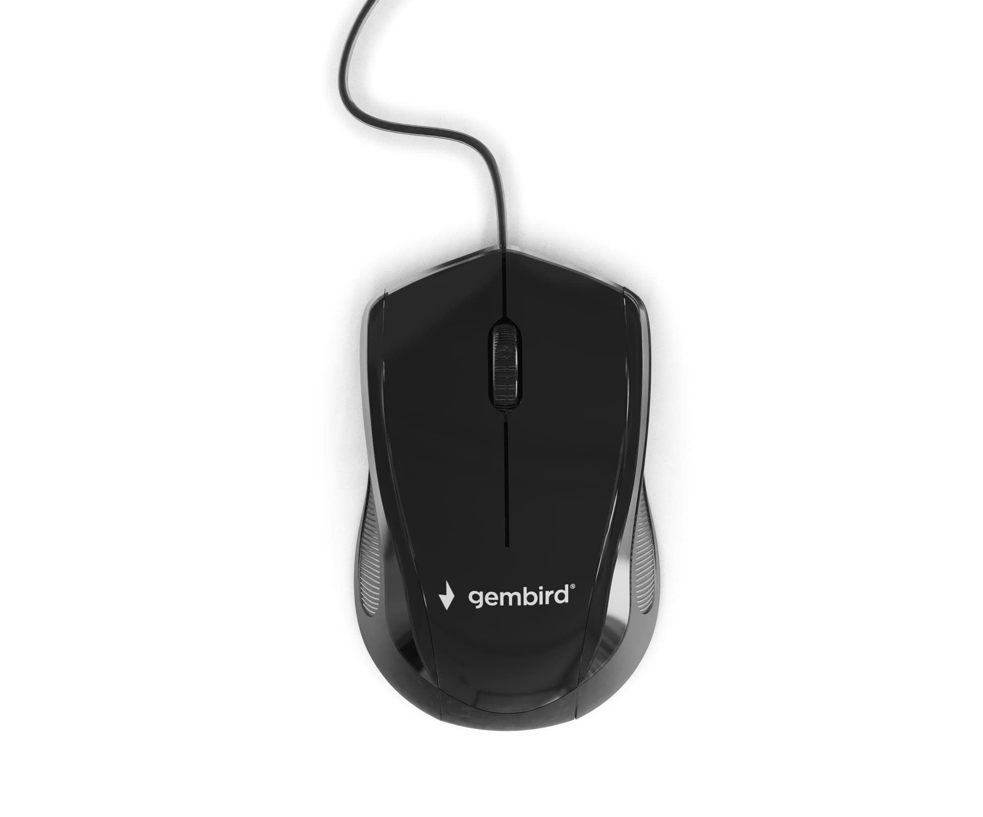 GEMBIRD MUS-3B-02 optiline hiir must – odav USB-hiir