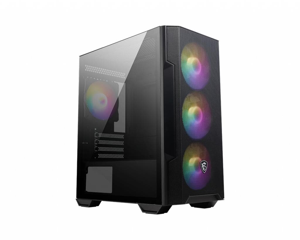 MSI MAG FORGE M100R чёрный корпус микро-тауэр выгодная цена