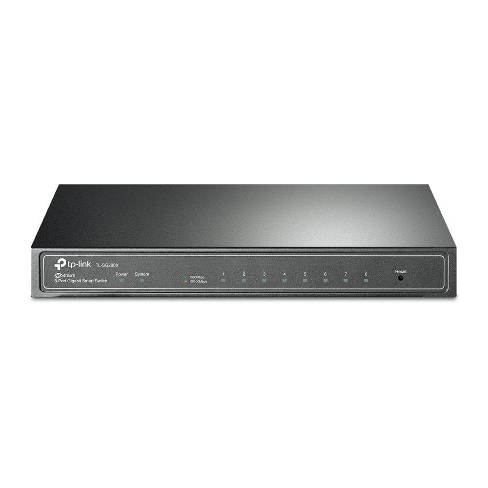 Коммутатор TP-Link Omada TL-SG2008, 8 портов, управляемый L2