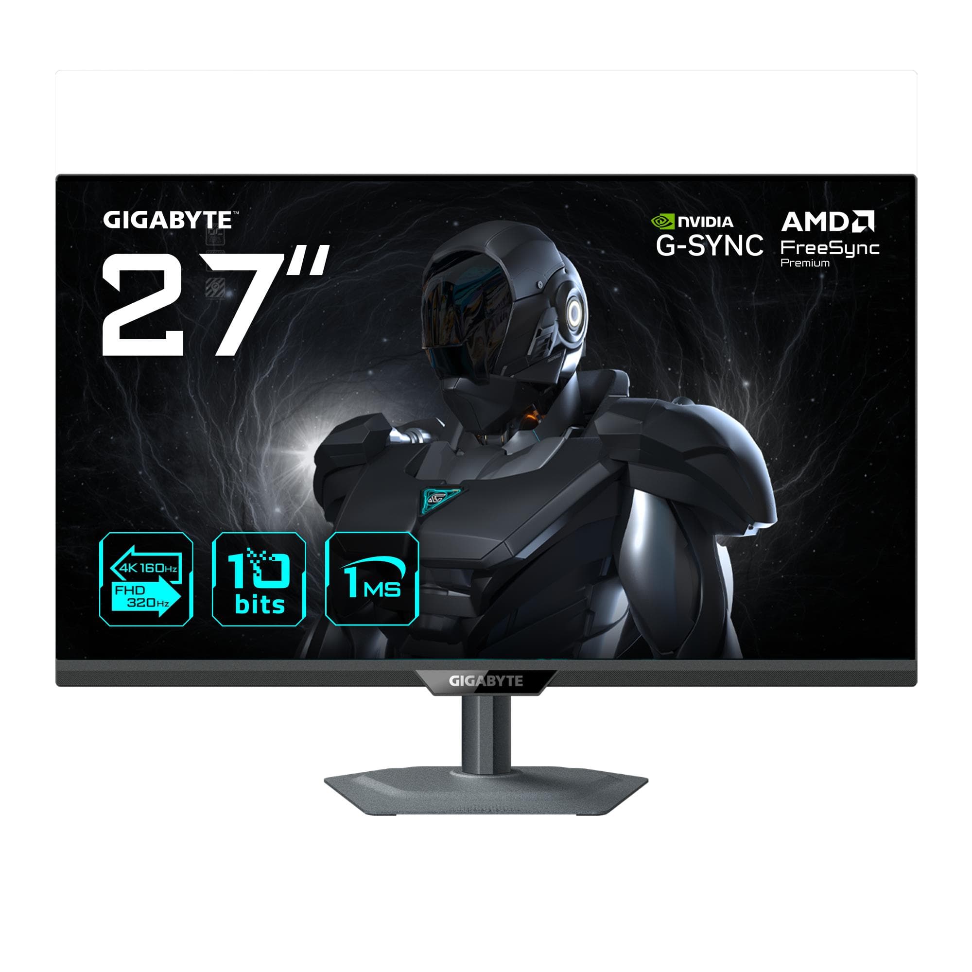 Gigabyte G27UP gaming monitor, 27″, 4K UHD, 160/320 Hz