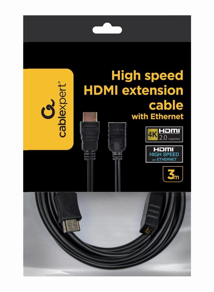 Gembird CC-HDMI4X-10 HDMI extension cable, HDMI 2.0, 3 m