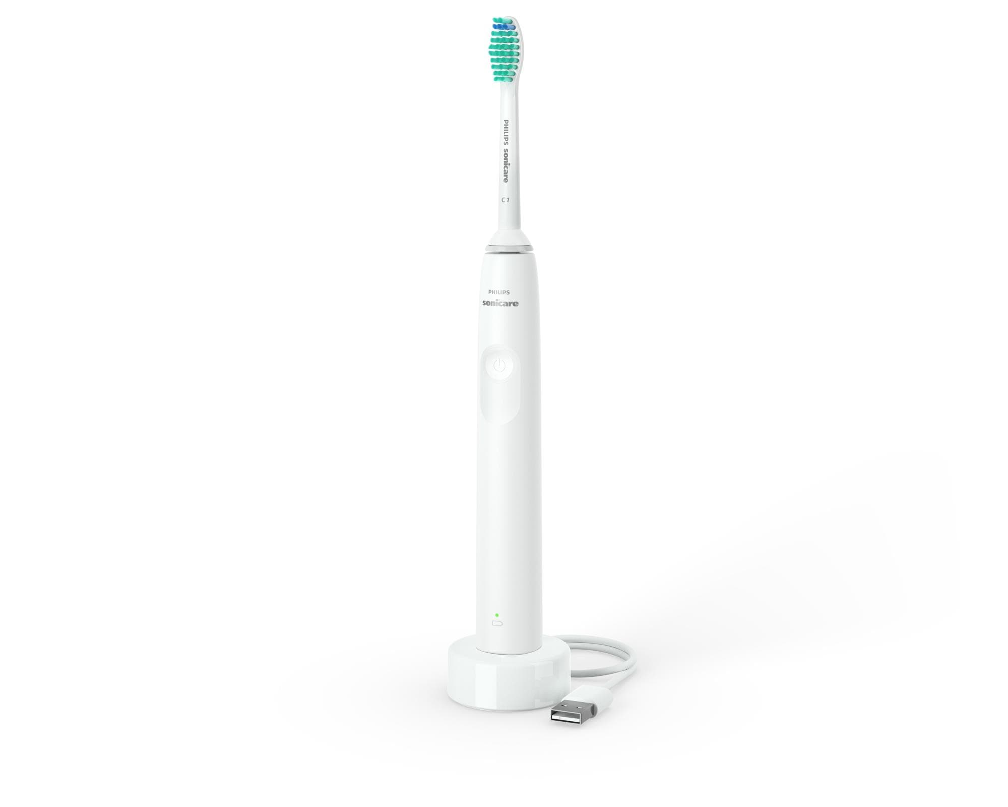 Philips HX3651/13 звуковая электрическая зубная щетка белая по выгодной цене