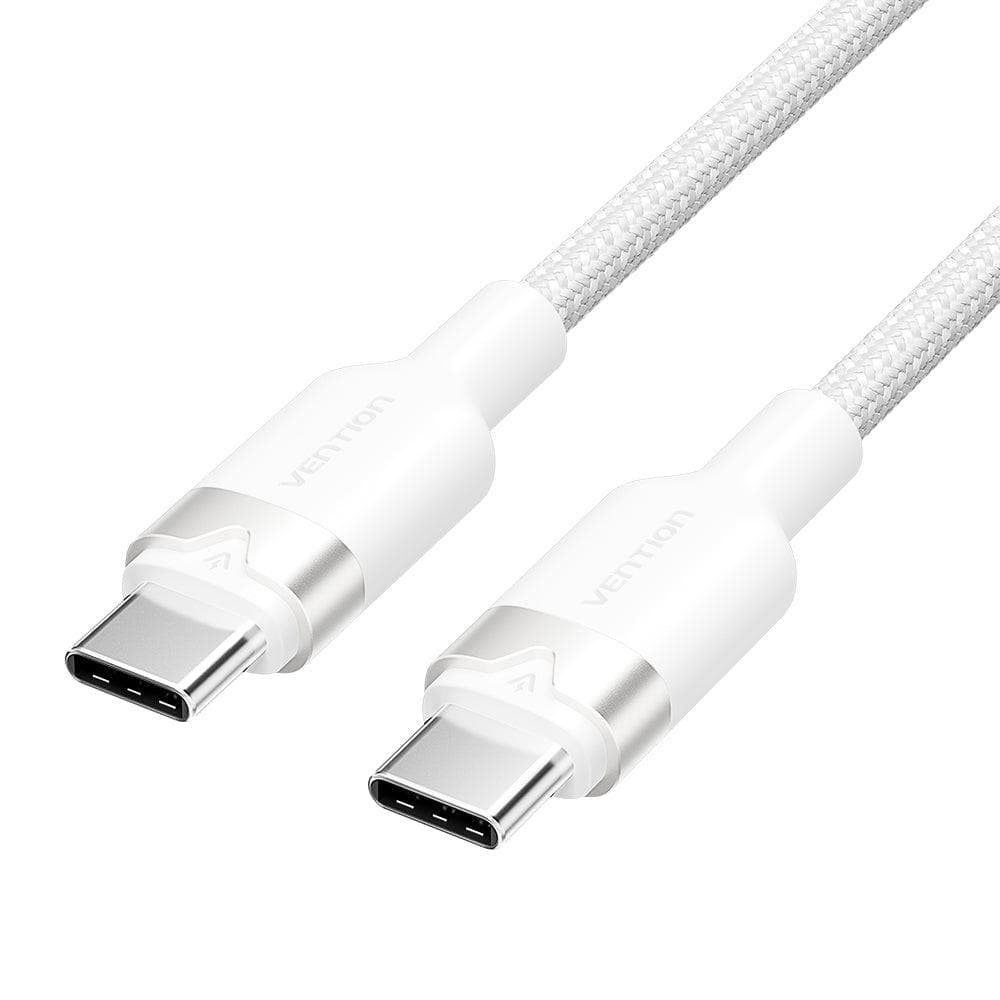 Vention USB-C to USB-C Cable 2M White – Fast Charging Deal