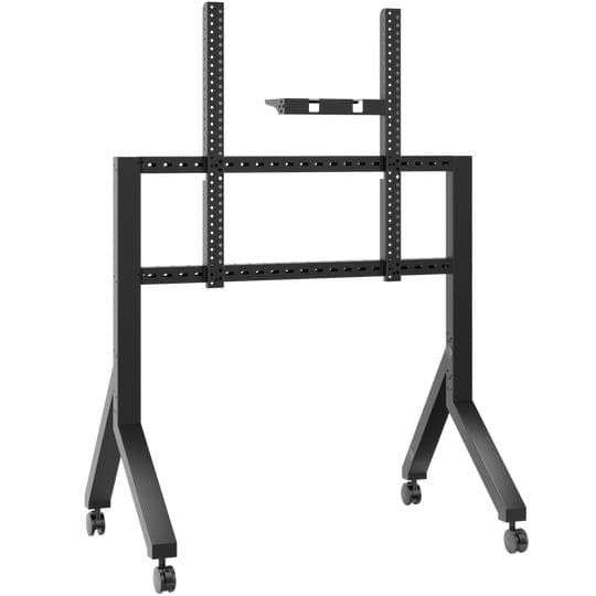 ONKRON TS2081-B TV Stand 70–110″ Black Floor Mount