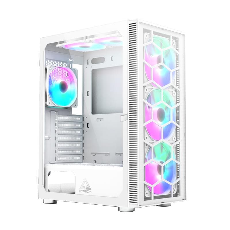 MONTECH X3 Glass белый midi tower корпус выгодная цена