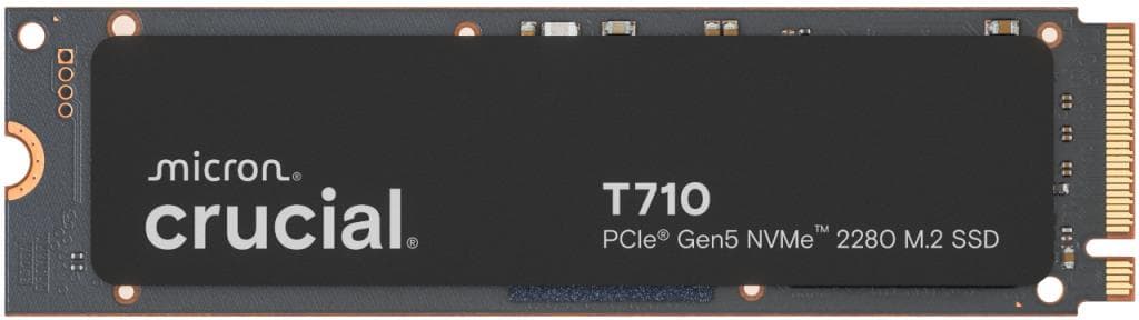 Crucial T710 4TB M.2 NVMe SSD – kiire PCIe Gen5