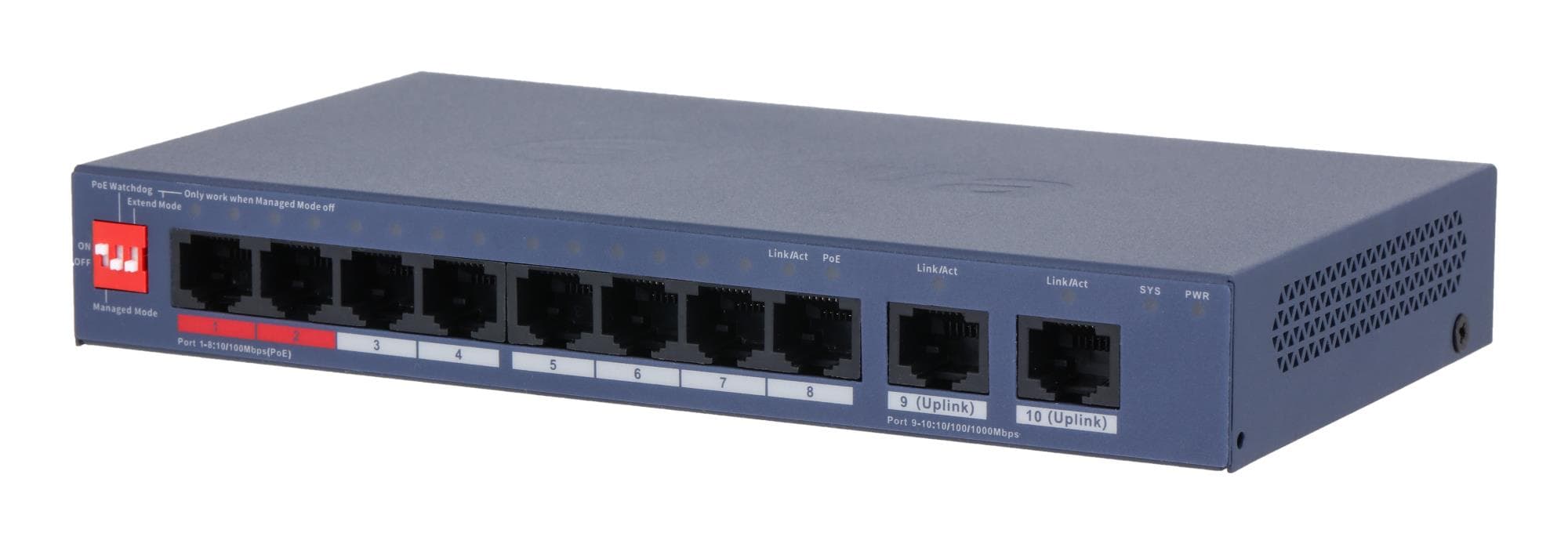 DAHUA DH-CS4010-8ET2GT-110 коммутатор PoE