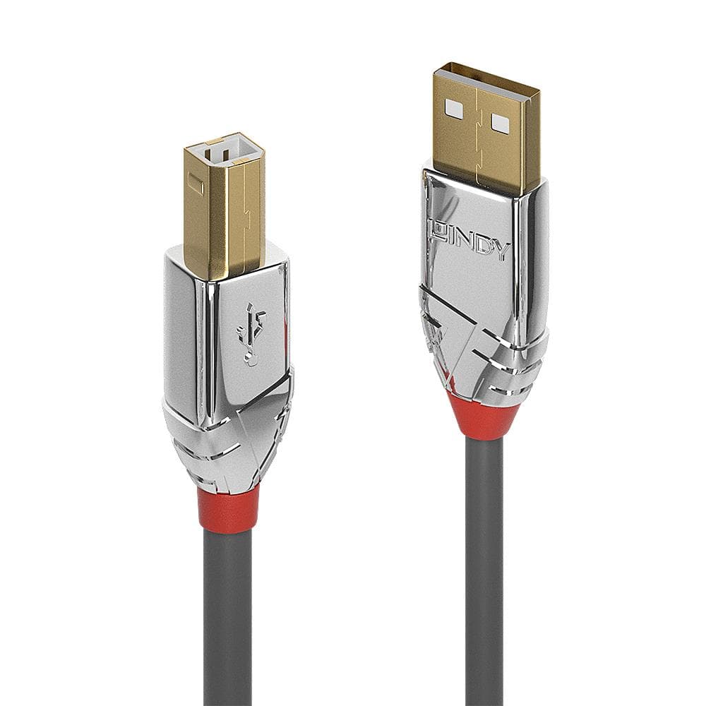 LINDY Cromo USB 2.0 A-B Cable 3m Grey – Best Price
