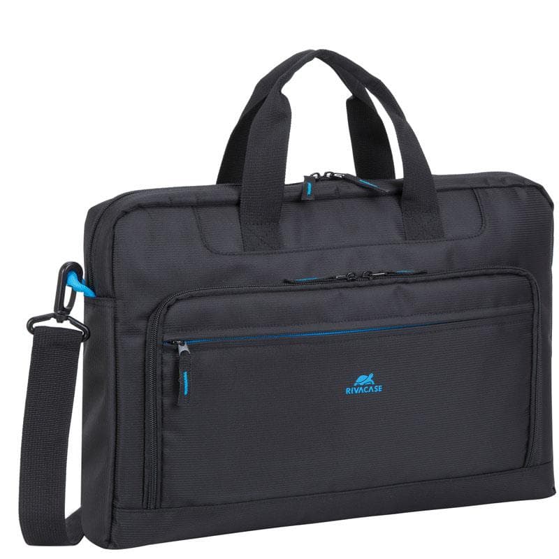RIVACASE REGENT 17.3" must kõvakest – soodne kaitse
