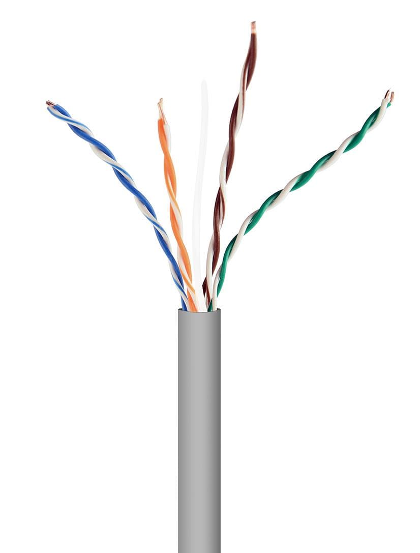 Инсталляционный кабель Gembird CAT5e UTP, 304,8 м, серый
