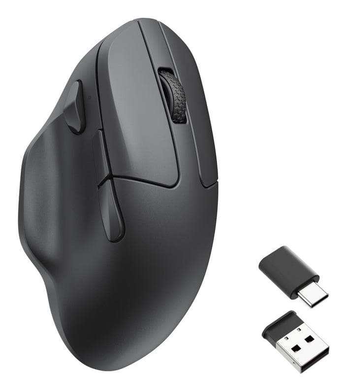 Беспроводная мышь Keychron M7, 26000 DPI, 66 г, чёрная