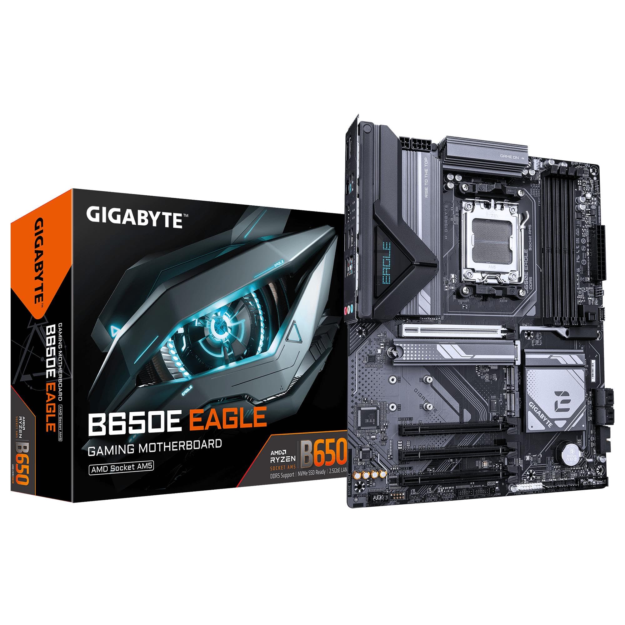 Emaplaat Gigabyte B650E Eagle, AM5, ATX, DDR5