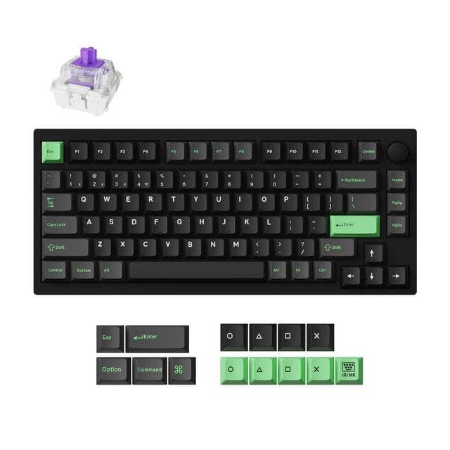 Keychron Lemokey P1 HE gaming keyboard, magnetic switches, 75%, wireless
